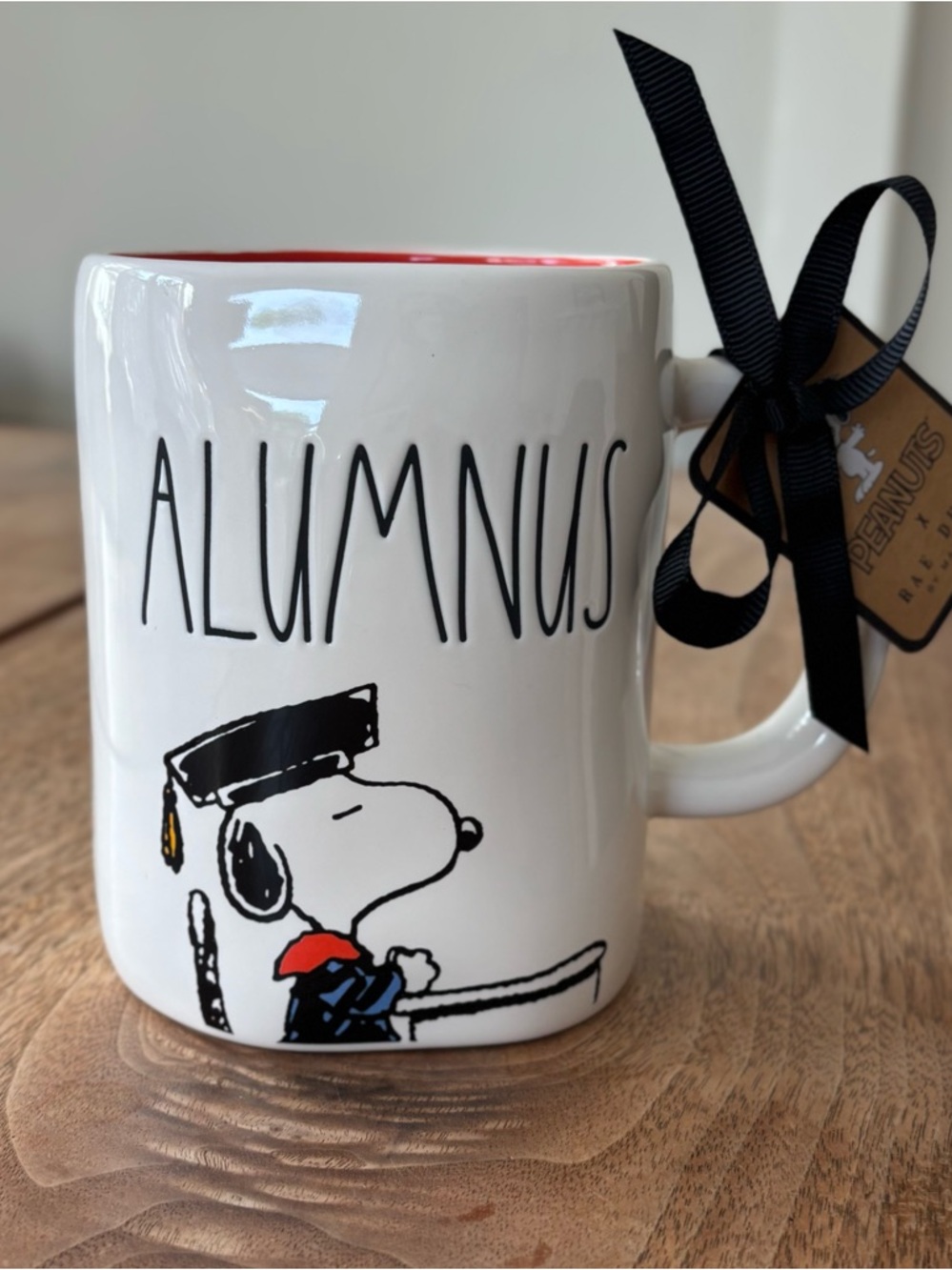 Rae Dunn x Peanuts Snoopy 'Alumnus' Graduation Mug